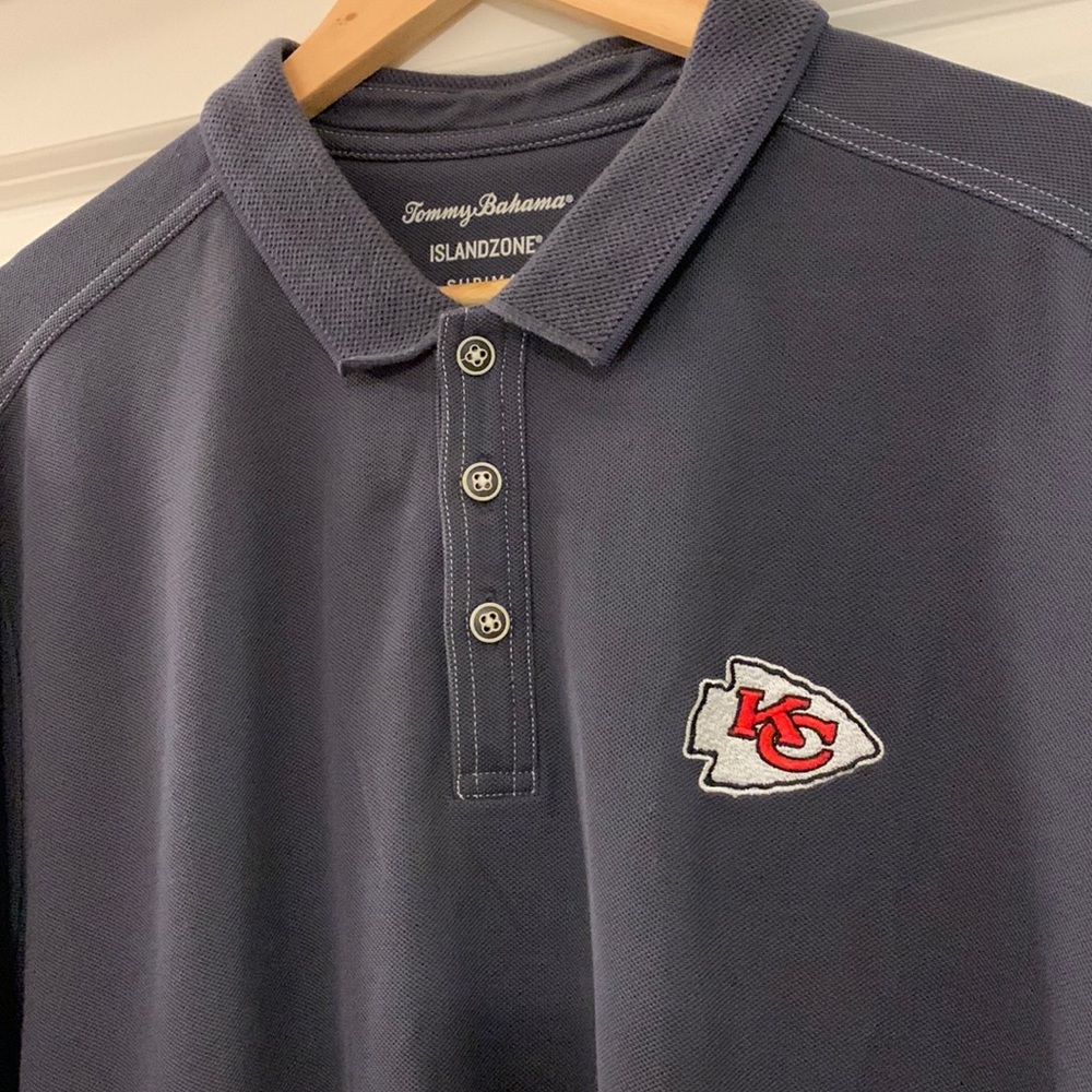 Tommy Bahama Kansas City Chiefs XXL polo.